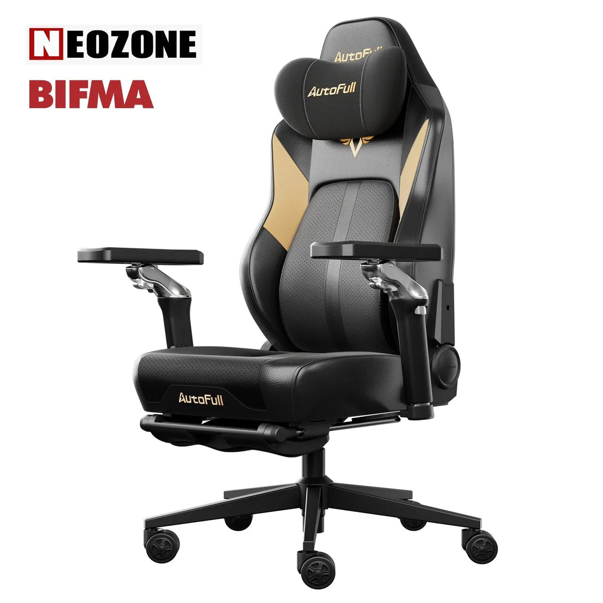 Ultra Black Gaming Chair with Massage - Buy Now at AutoFull US