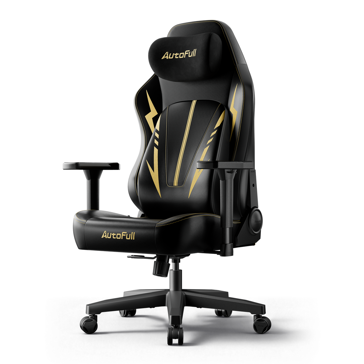 AutoFull C3 Pro ゲーミングチェア 上下・前後調整ヘッドレスト 3Dアームレスト 最大160°ロッキング