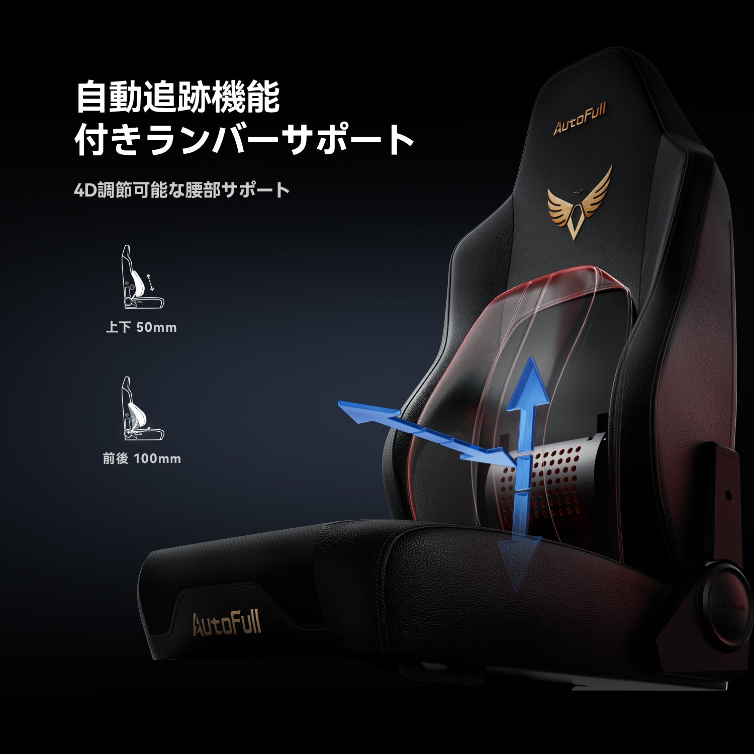 AutoFull(オートフル)M6 ゲーミングチェア Elite