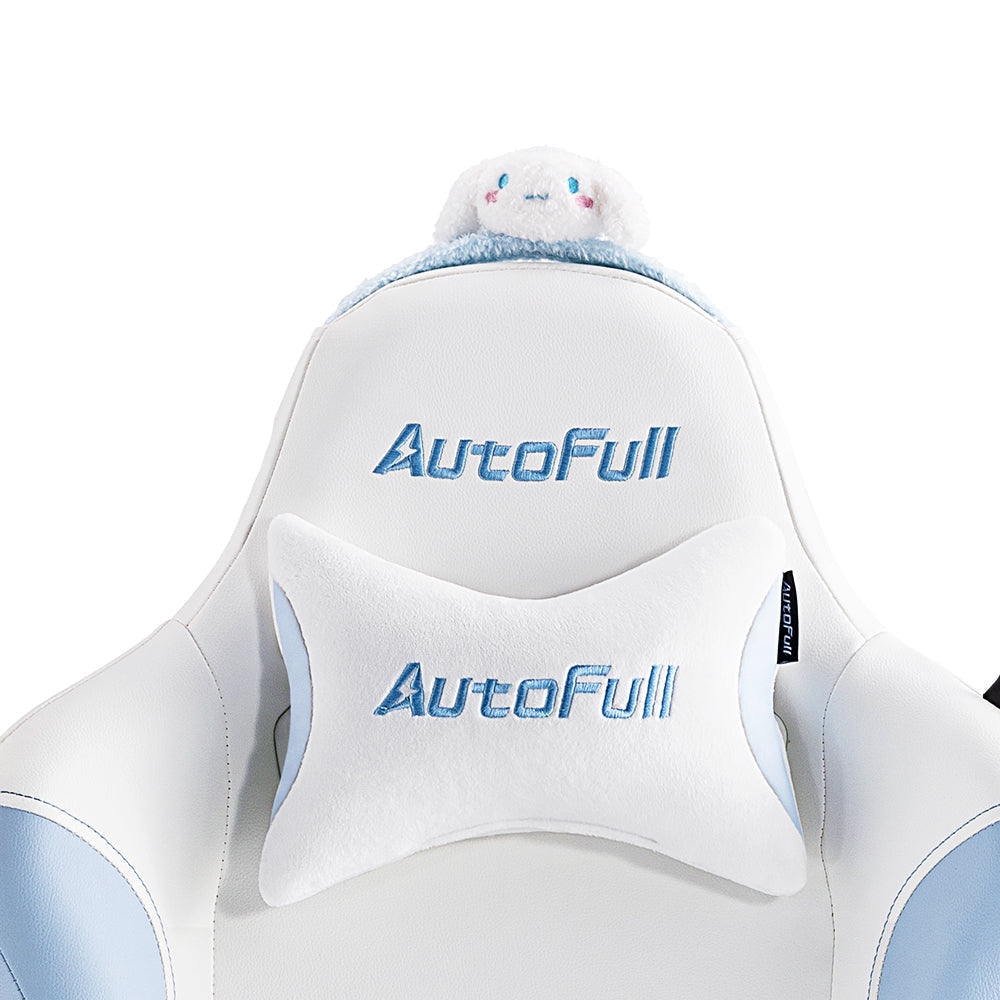 Cinnamoroll Gaming Chair AutoFull, Light Blue and White Gaming